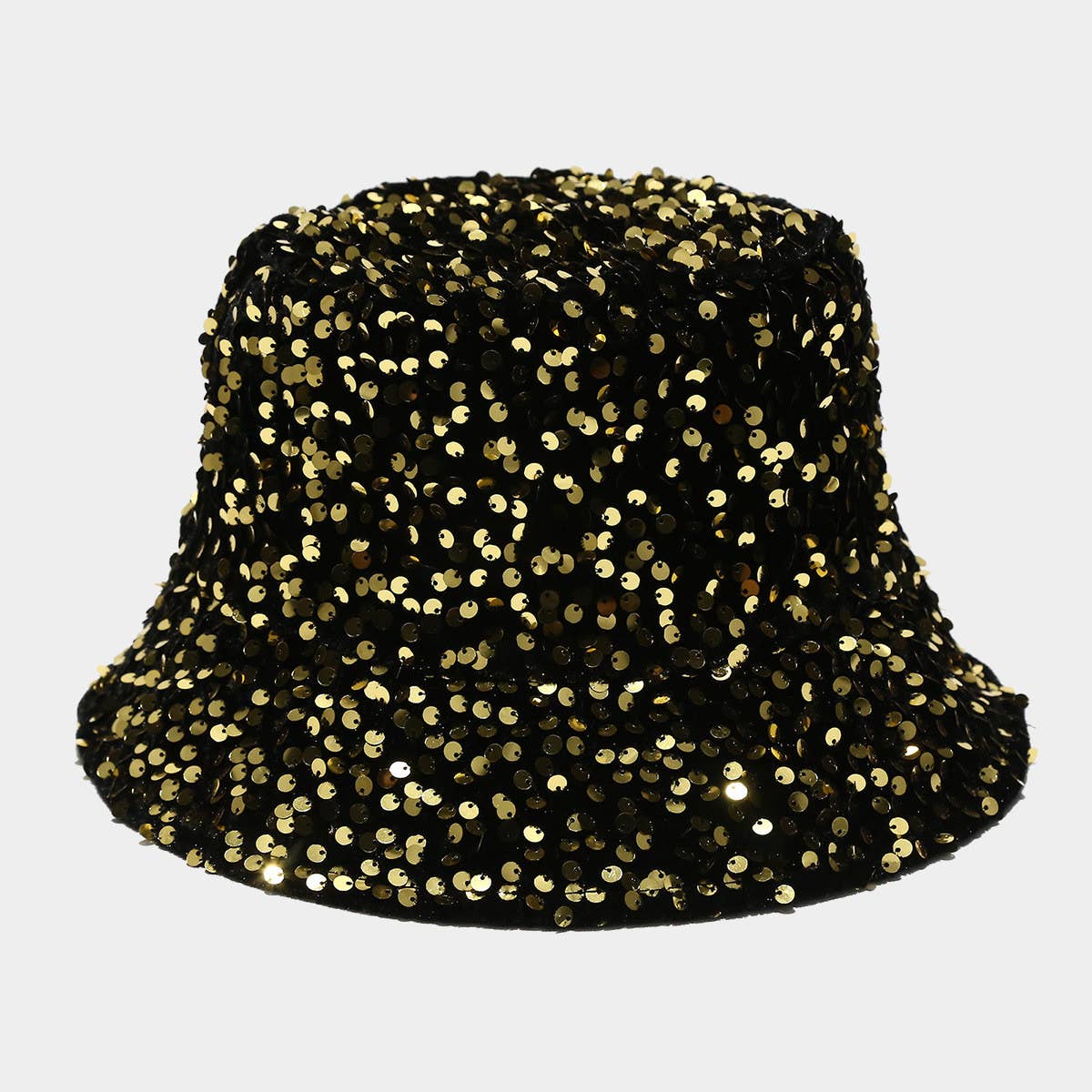 ALL MATCH SEQUINED PERSONALITY STREET BUCKET HAT_CWAB2929