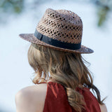 EUROPEAN AND AMERICAN CASUAL WOVEN STRAW HAT_CWAH1346