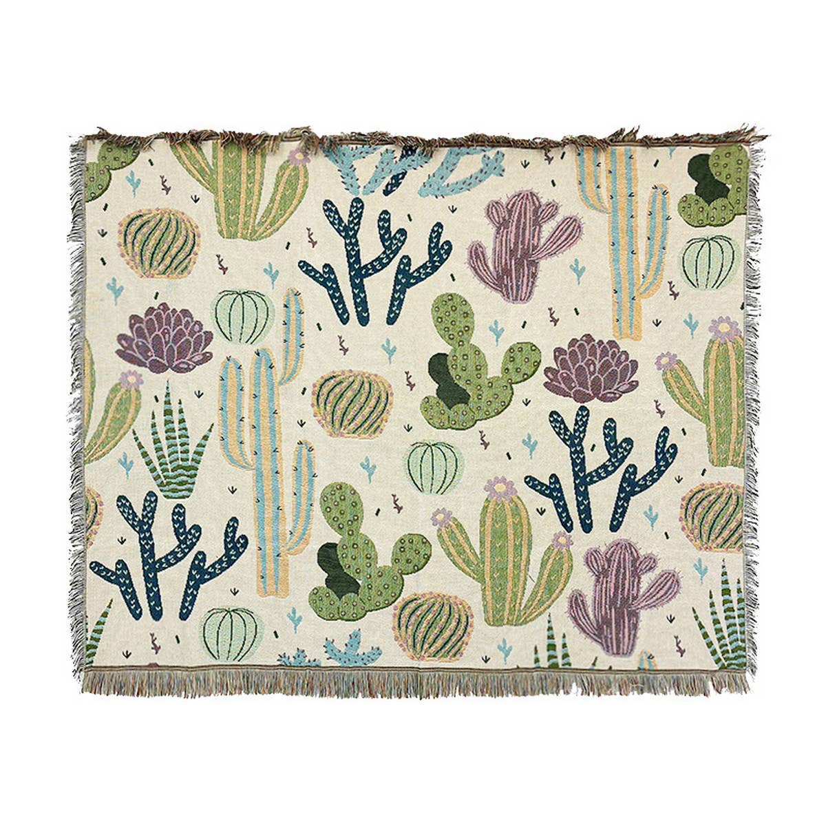 GEOMETRIC KNITTING BLANKET OUTDOOR CAMPING BLANKET_CWMM0404