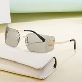 FRAMELESS SUN PROTECTION CURVED SUNGLASSES_CWASG0643