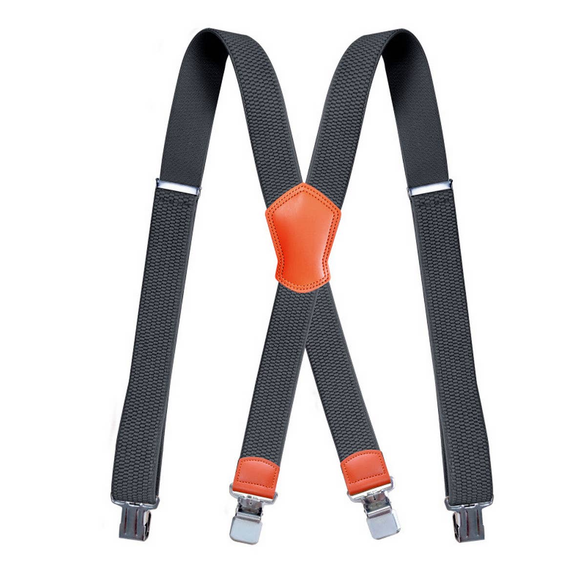 Unisex Elastic X-Shaped Suspender Clip_Cwmm1113