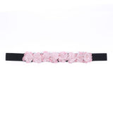 FLORAL ELASTIC WAIST BELT STYLISH CINCHER_CWMM6421