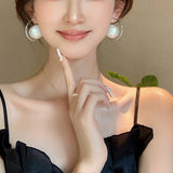 BIG PEARL NICHE DESIGN VERSATILE EARRINGS_CWAJE2185