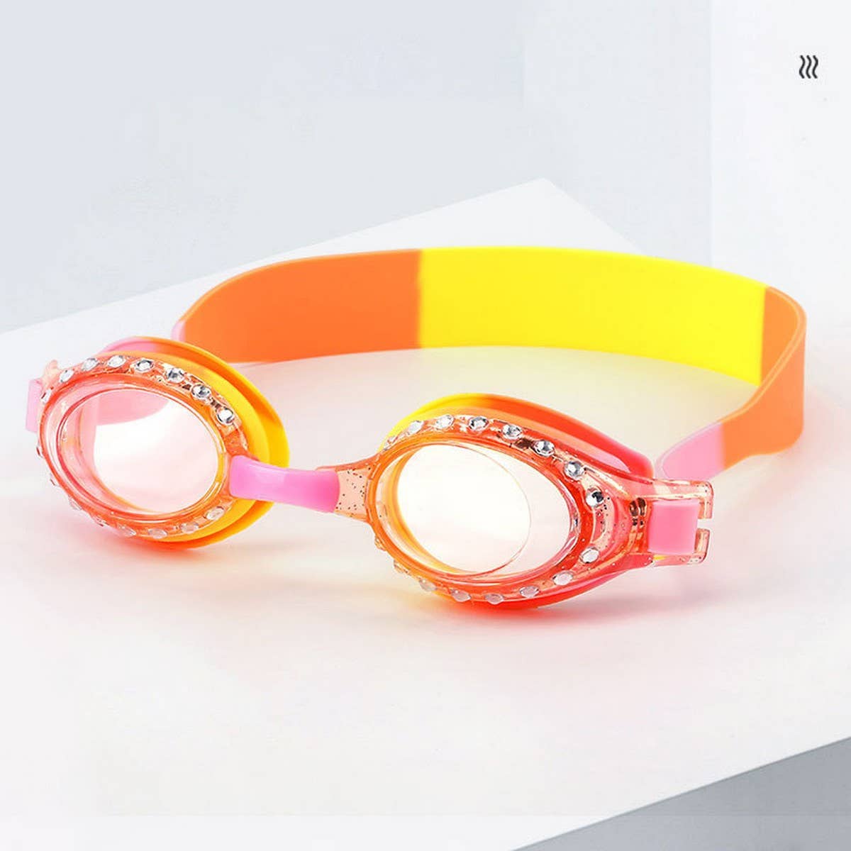 CHILDREN S PC SWIM GOGGLES ANTI FOG WATERPROOF_CWASG1048