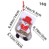 CHRISTMAS CARTOON PLUSH DOLL SOCKS CANDY GIFT BAG_CWMS1441