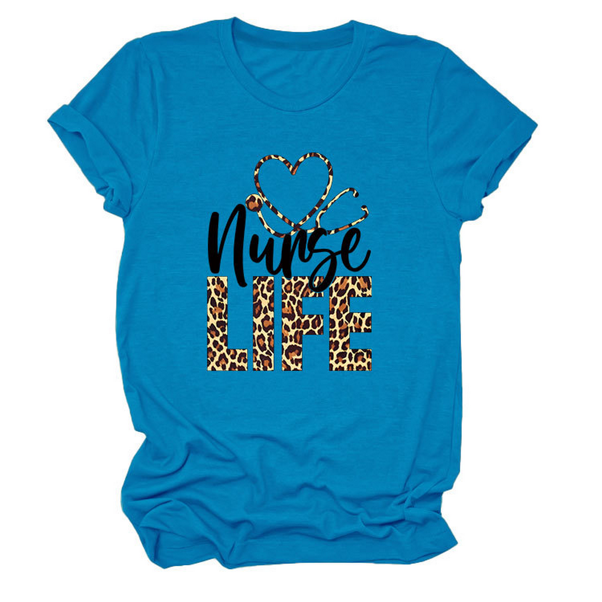 FUNNY NURSE LIFE TEE SOFT CREWNECK T SHIRT_CWTTSL0505