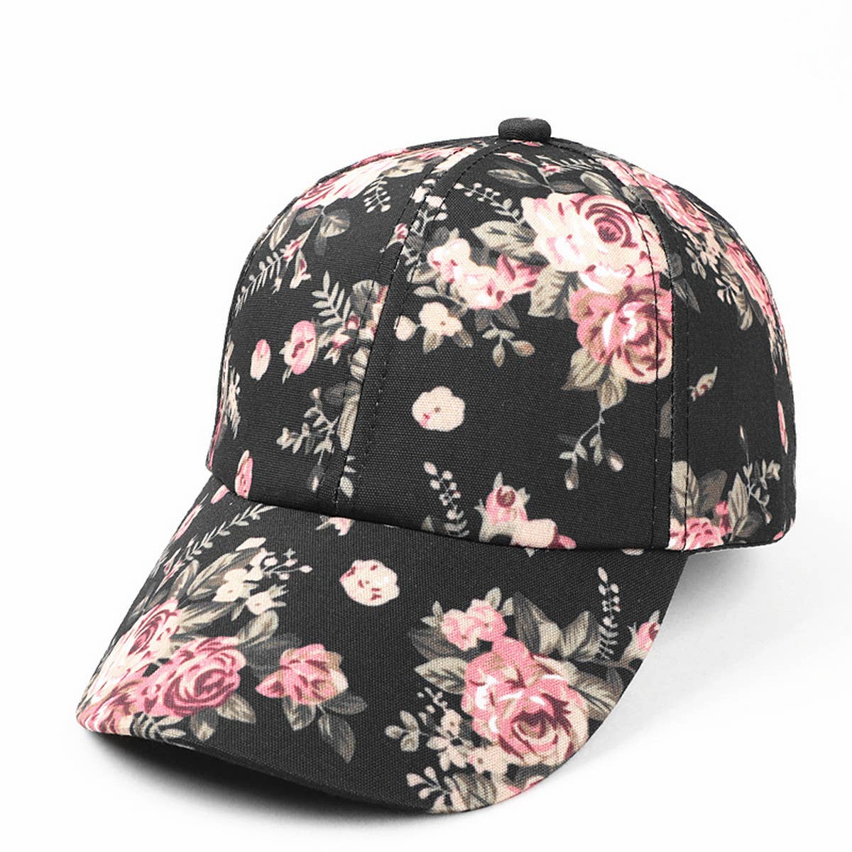 FLORAL BASEBALL CAP WOMENS BOHO PRINT CWAH1143