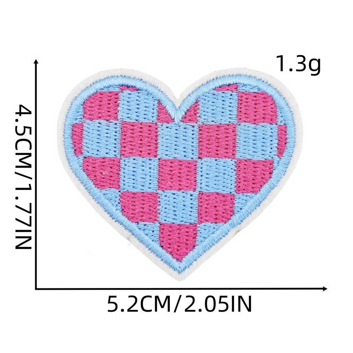 NEW CREATIVE COLORFUL LOVE EMBROIDERY PATCH_CWMM4058