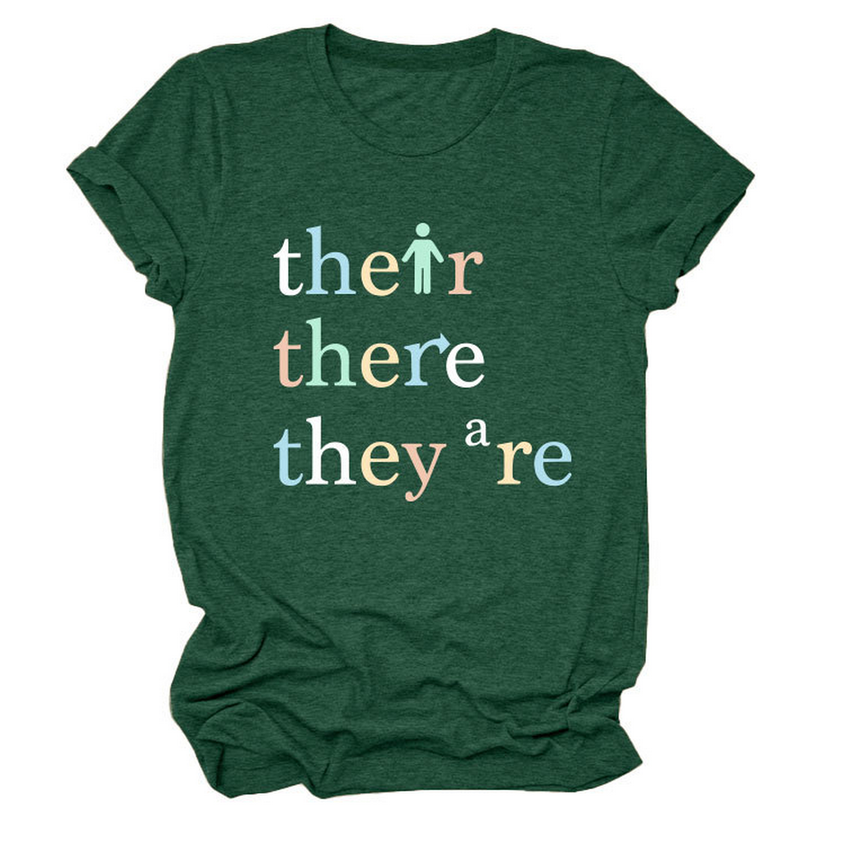 Women Soft Cotton Tee Casual Daily Wear_Cwttsl0504