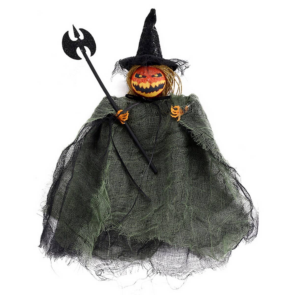 Halloween Hanging Ghost Pumpkin Decoration_Cwmm9833