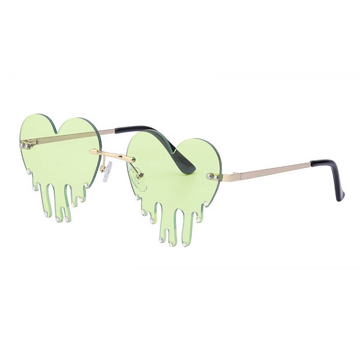 FASHIONABLE DIAMOND MELTING HEART SUNGLASSES_CWASG0709