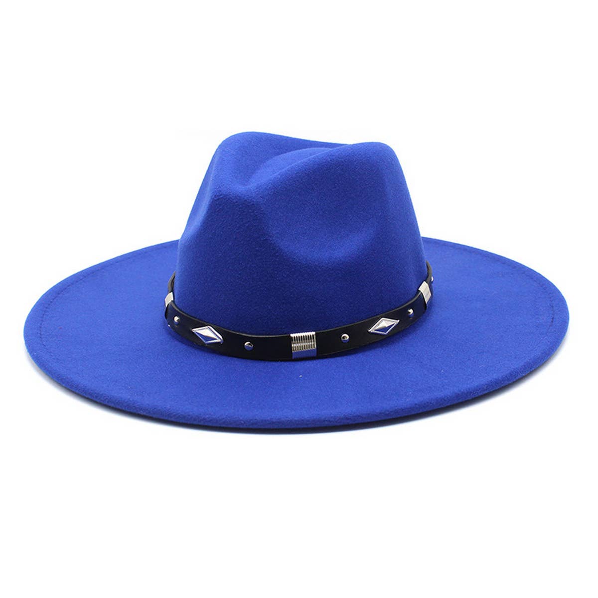 Women Fashion Casual Big Felt Hat Jazz Hat_Cwah0843