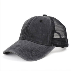 RETRO WASHED SUN PROTECTION BASEBALL CAP_CWAH1543
