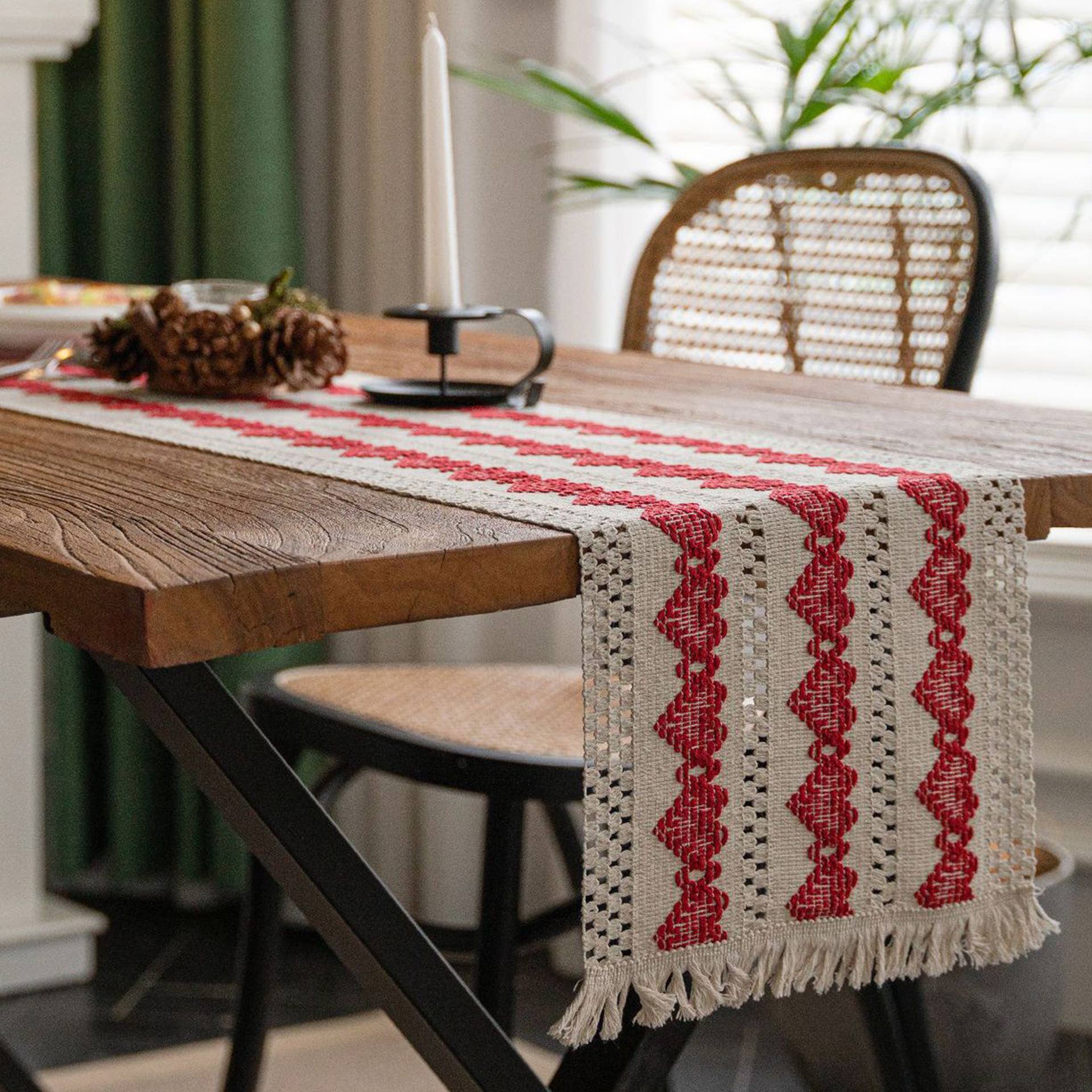 MULTI PATTERNED TABLE CLOTH TABLE RUNNER_CWMM0009