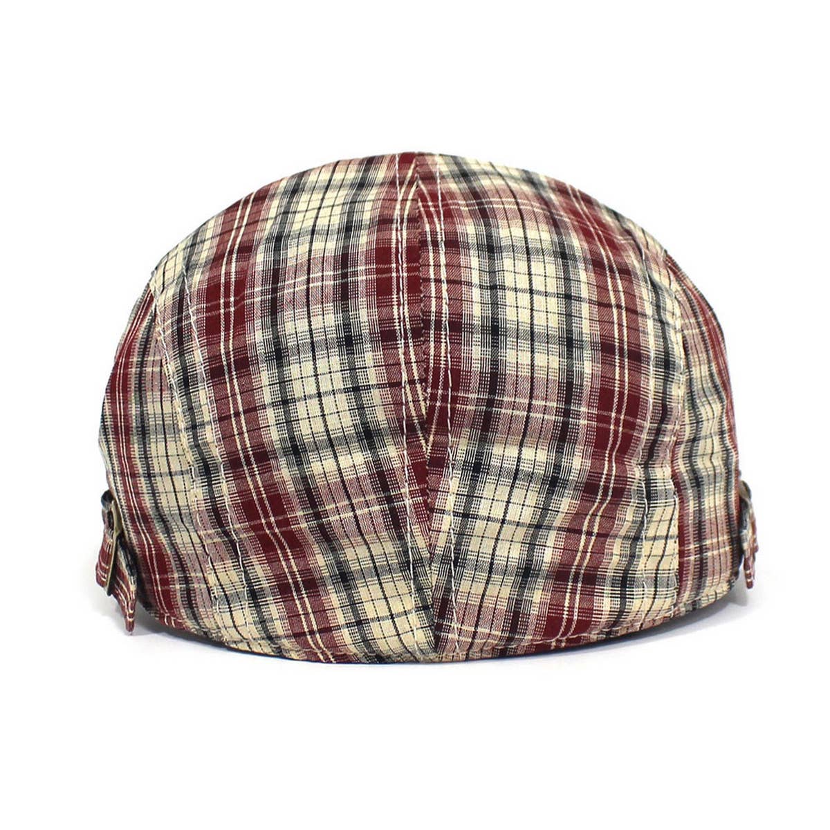 2024 NEW RETRO PLAID CASUAL BERET_CWAB2925