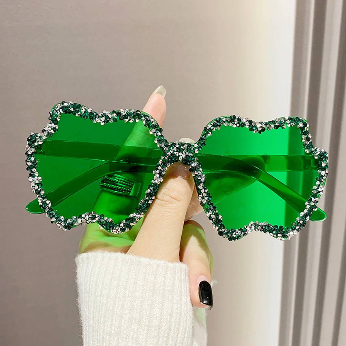 Women Diamond Transparent Sunglasses_Cwasg0213