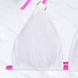 HIGH END FLOWER BIKINI SEXY TWO PIECE SWIMSUIT_CWMW0757