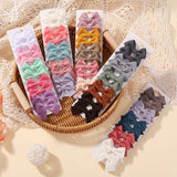 1 6 HANDMADE FABRIC BOW CLIPS FOR GIRLS_CWAHA6756