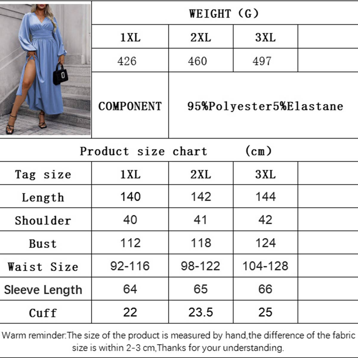 SEXY V NECK WAIST CINCHED LONG SLEEVE DRESS_CWDMD6044