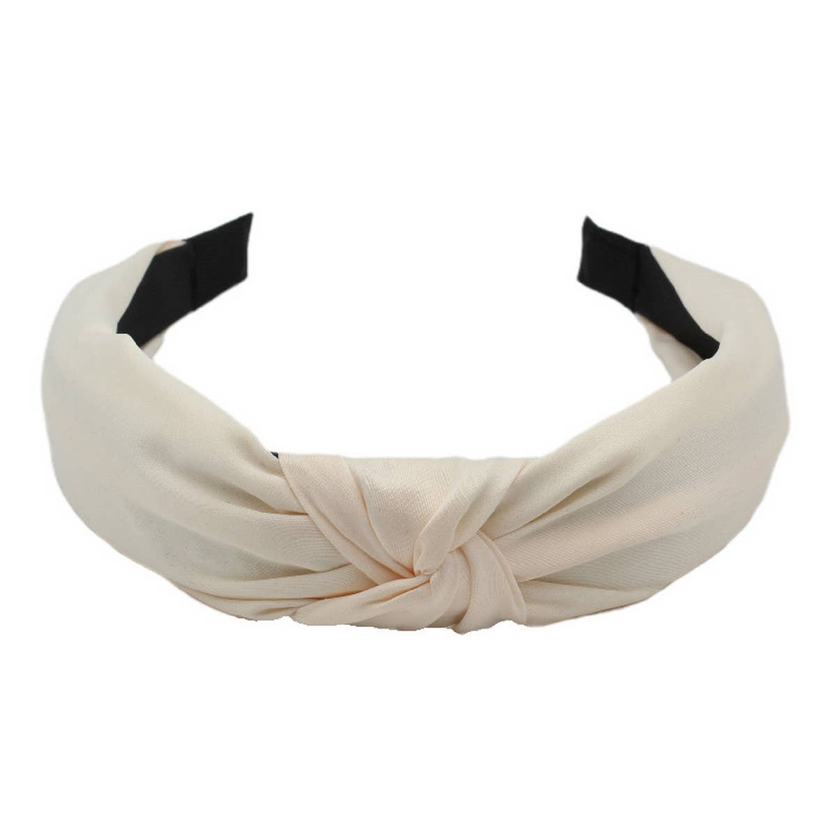 SOLID COLOR CROSS KNOT HEADBAND_CWAHA1668