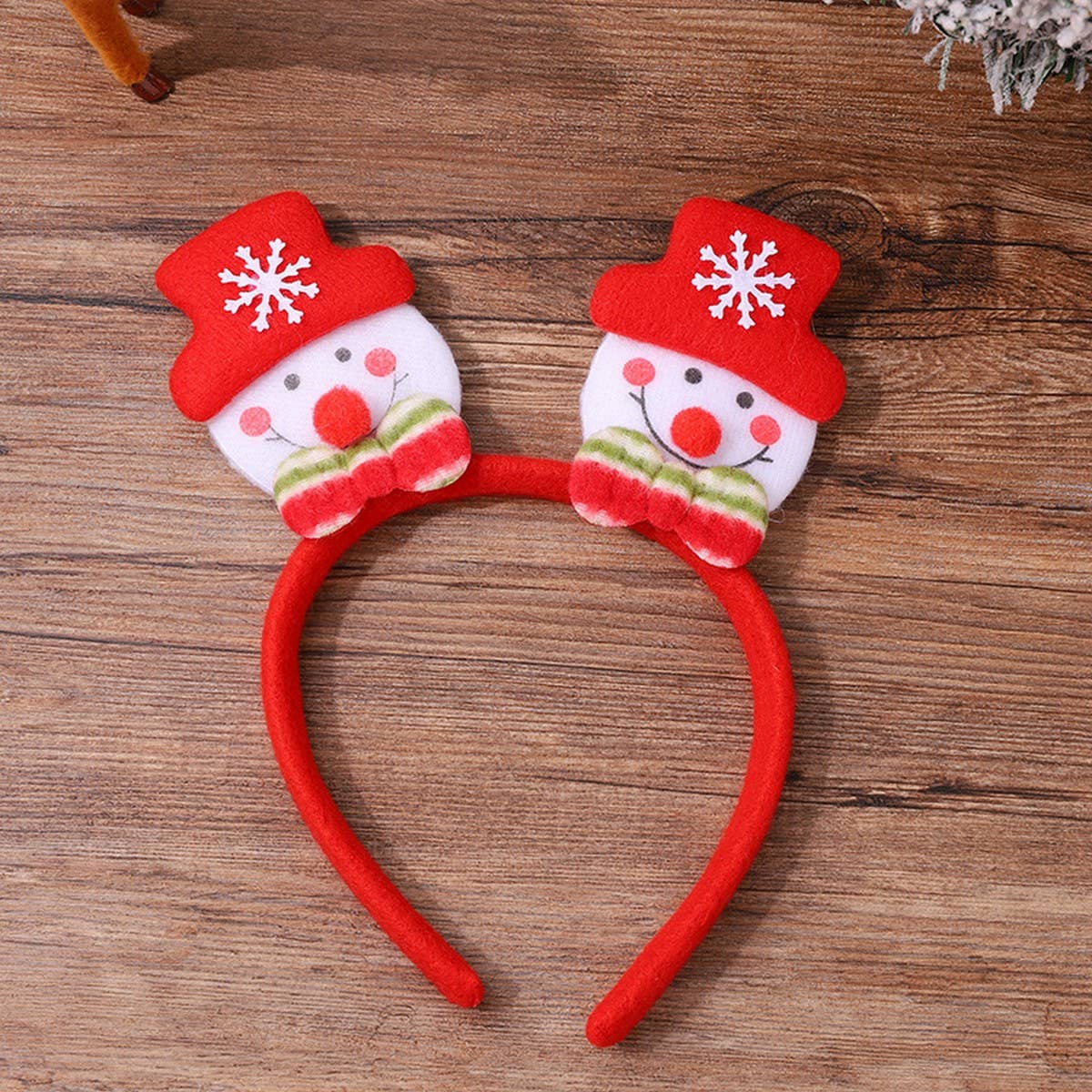 CHRISTMAS SANTA CLAUS GLOWING HEADBAND ORNAMENT_CWAHA3415