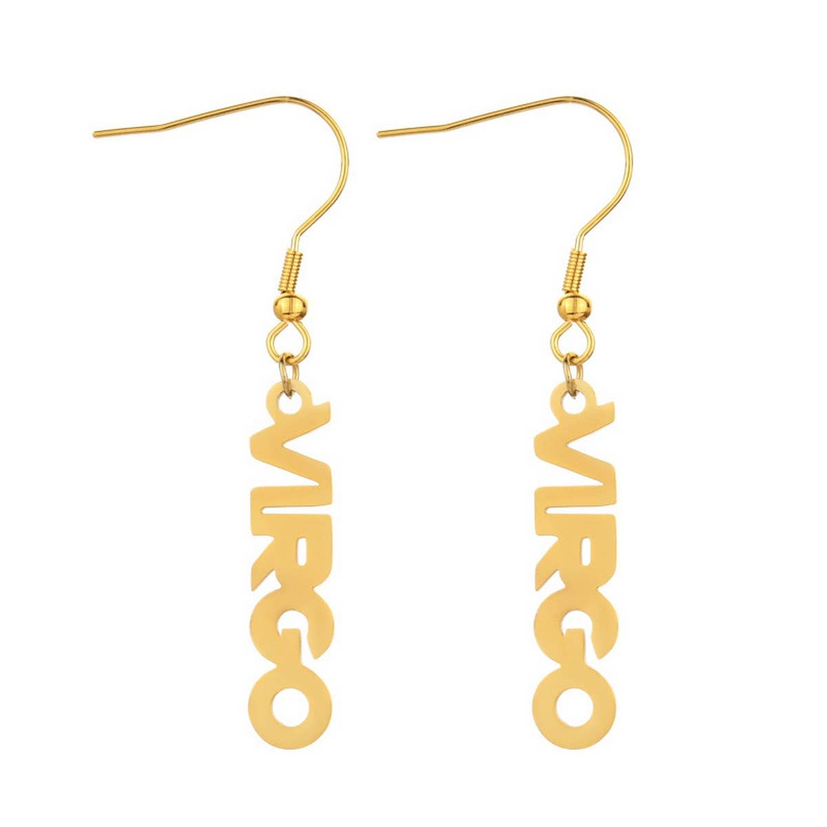 STAINLESS STEEL 12 CONSTELLATION LETTER PENDANT_CWMM2725