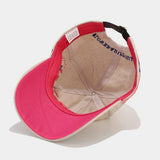BUTTERFLY EMBROIDERY BASEBALL CAP WOMEN S SUN HAT CWAH1648