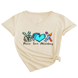 Wome V-Neck Teetrendy & Fashionable_Cwtts1540