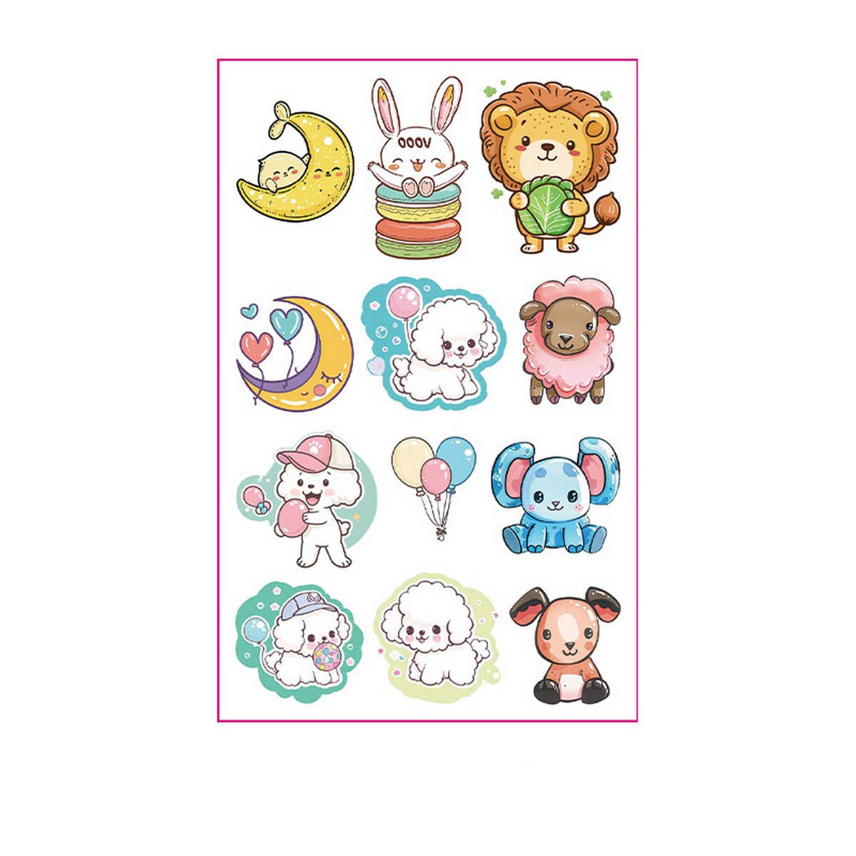 BUTTERFLY TATTOO STICKERS FOR GIRLS PARTY FUN_CWMM8375