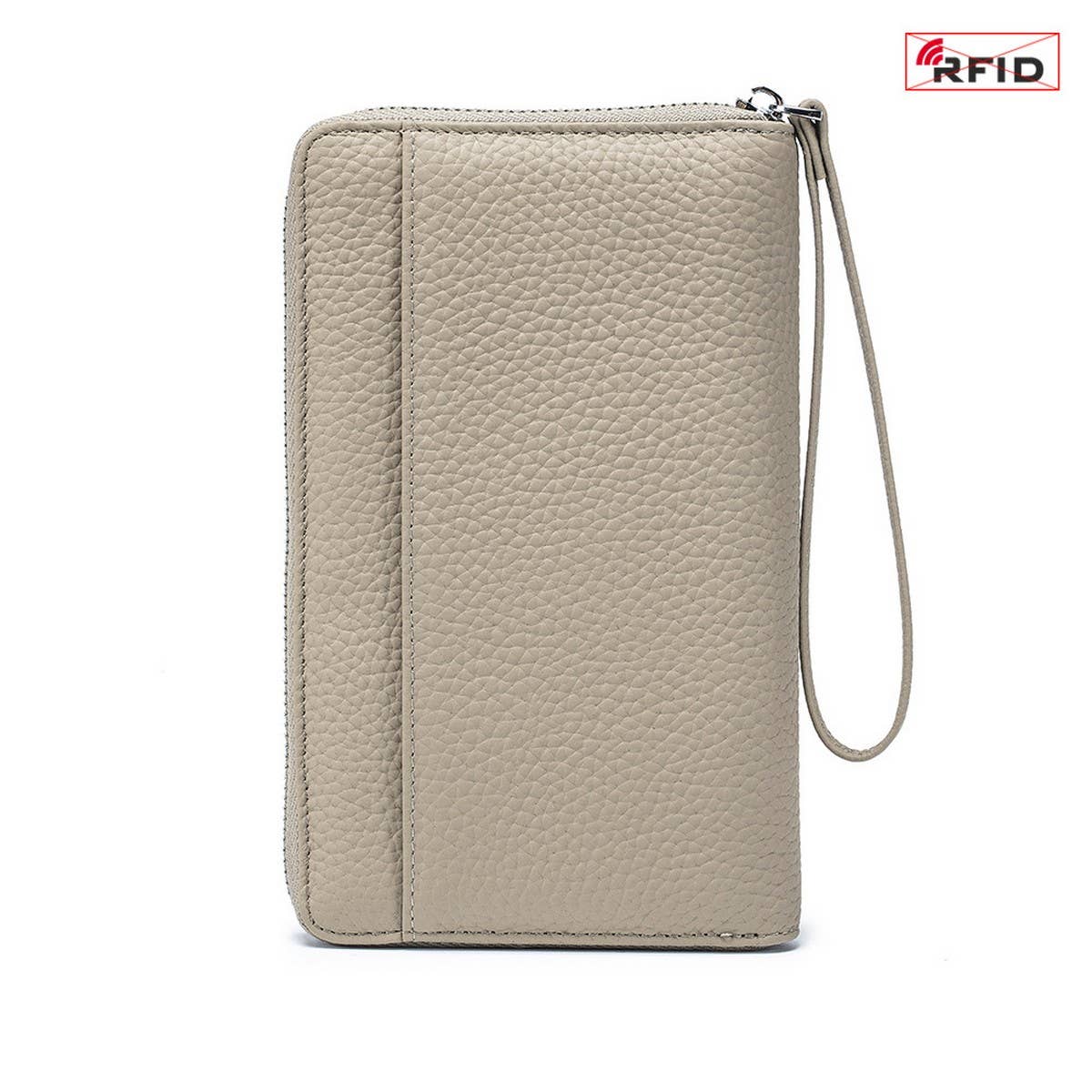 ANTI THEFT MULTIFUNCTIONAL LONG LEATHER WALLET_CWAB3734