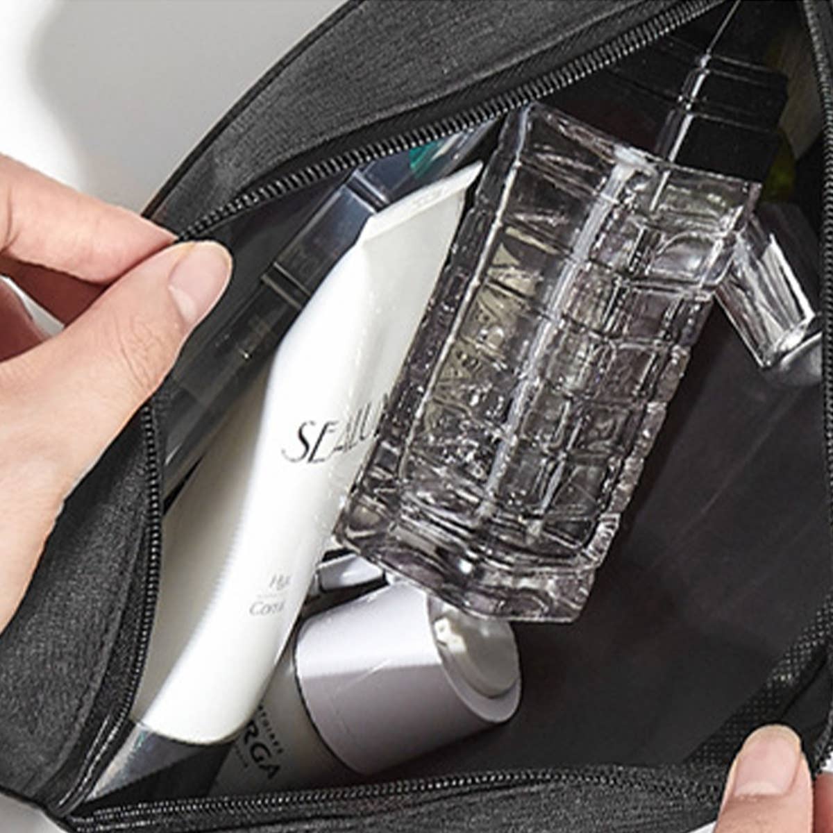 PORTABLE TRAVEL STORAGE BAG WATERPROOF MAKEUP BAG_CWAB1429