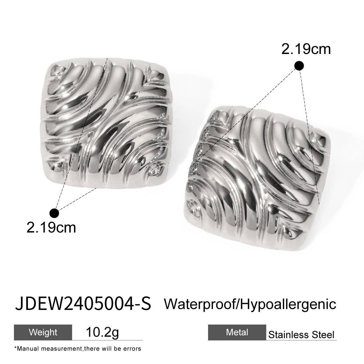 LIGHT LUXURY HORIZONTAL STRIPED ROUND EARRINGS_CWAJE1896