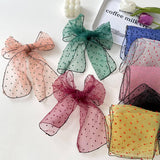 FASHIONABLE POLKA DOT BOW SCARF SCARF_CWASC0767