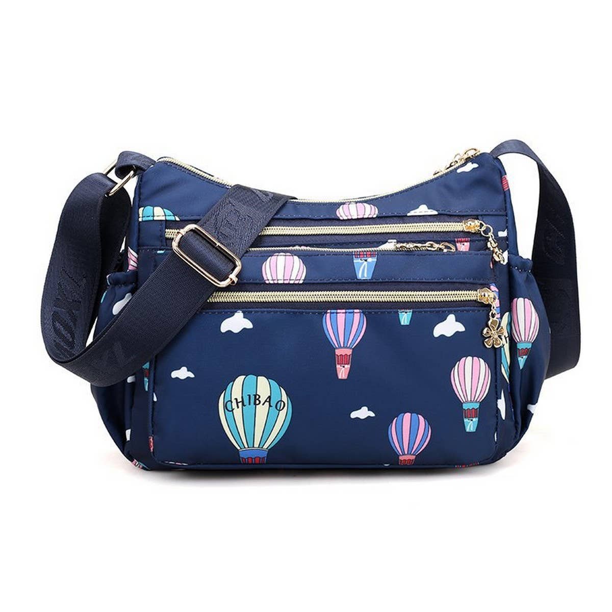 Multilayer Printed Backpack Shoulder Crossbody Bag_Cwasc1764