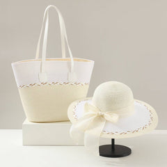 SUMMER ALSO EDITS VACATION FASHION STRAW HAT_CWAH3468