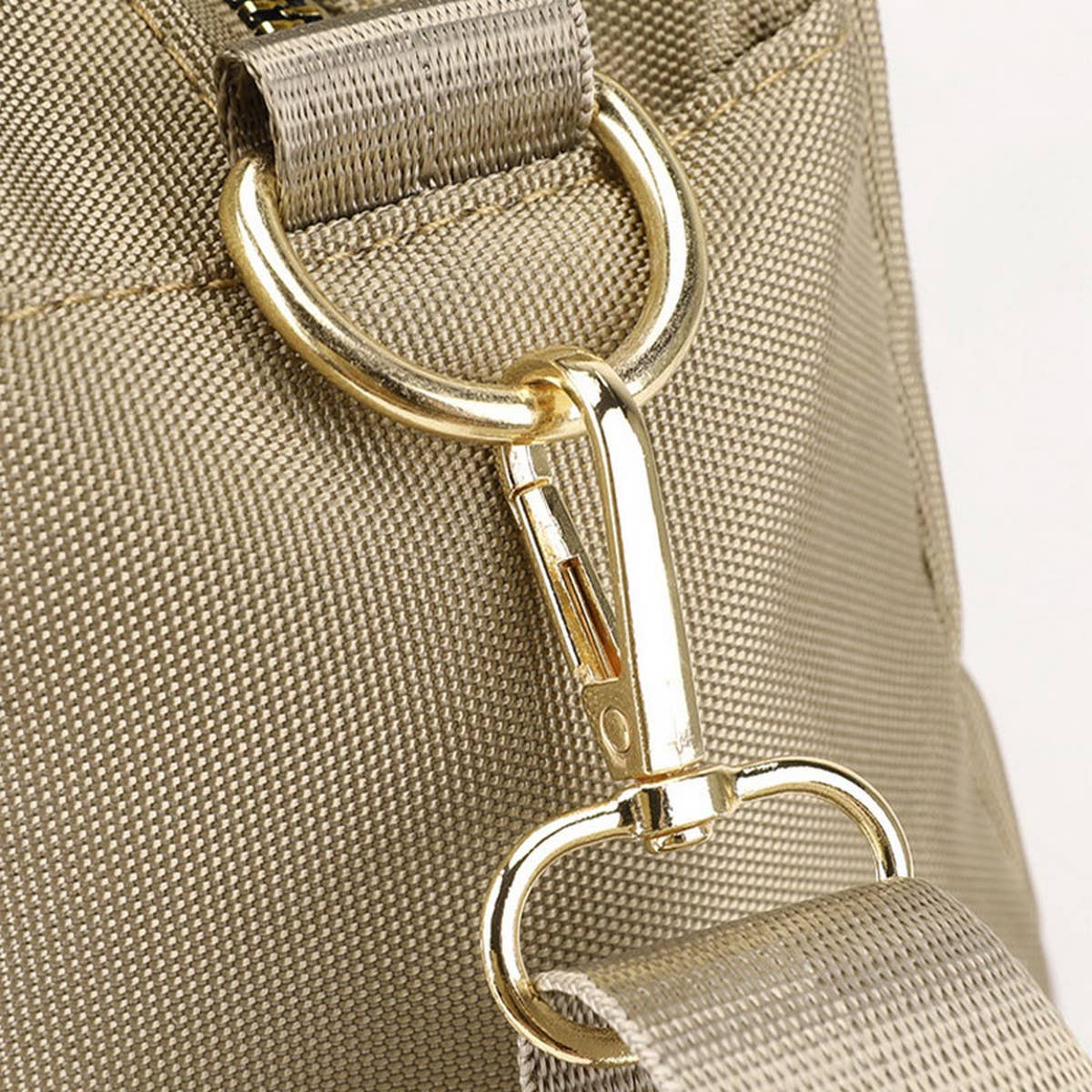 FASHION MULTI COMPARTMENT CANVAS SHOULDER BAG_CWAB3450