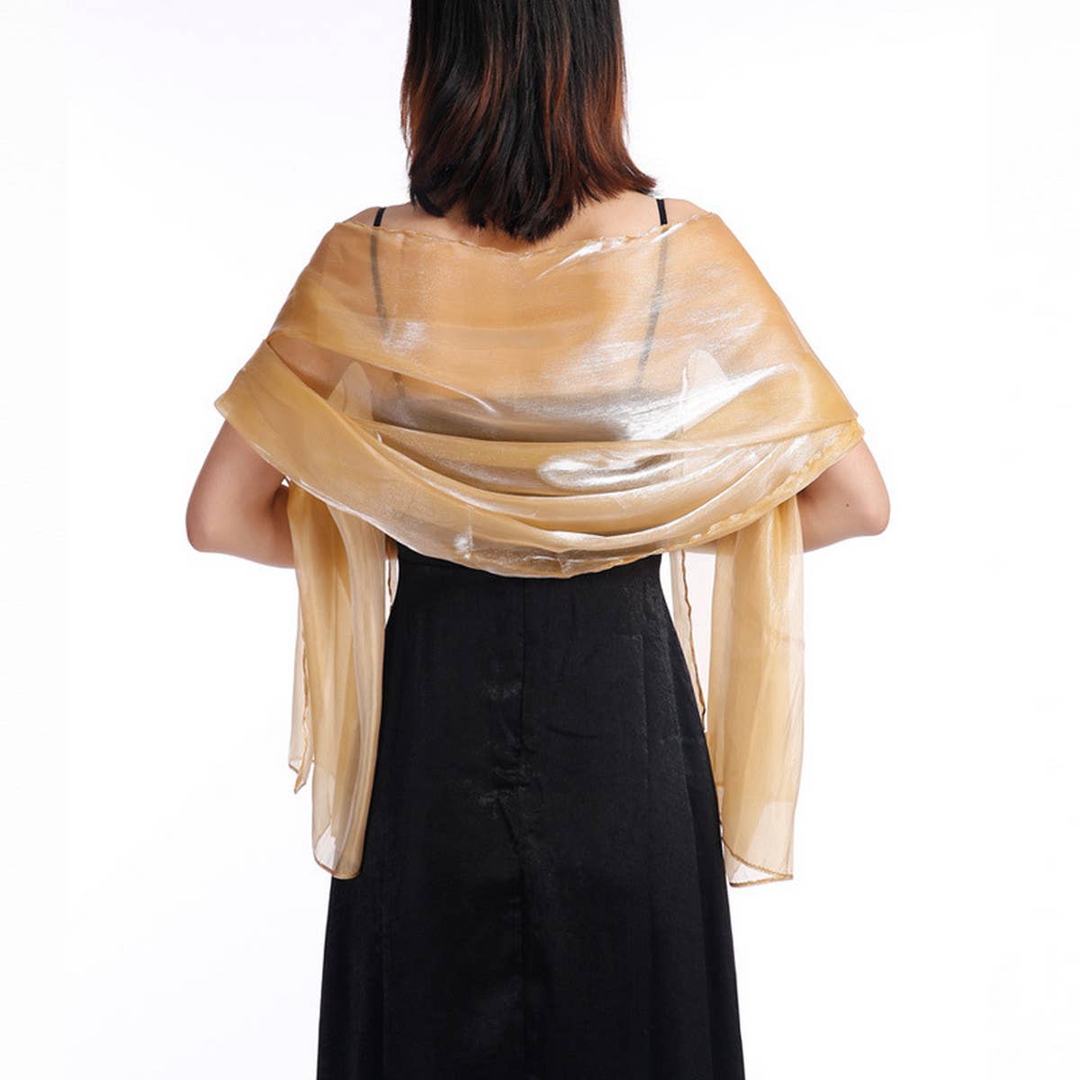 SOLID SHAWL ELEGANT WRAP FOR WEDDING PARTY LOOKS_CWASC1074