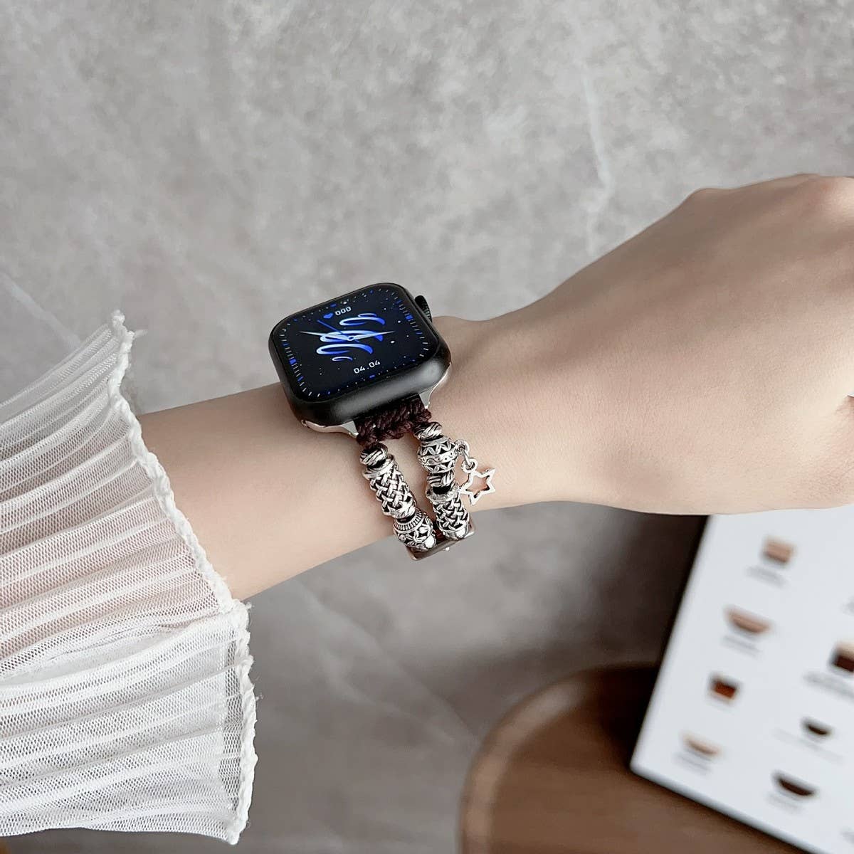 IWATCH9 1 SE FIVE POINTED STAR ORNAMENT STRAP_CWWW0061