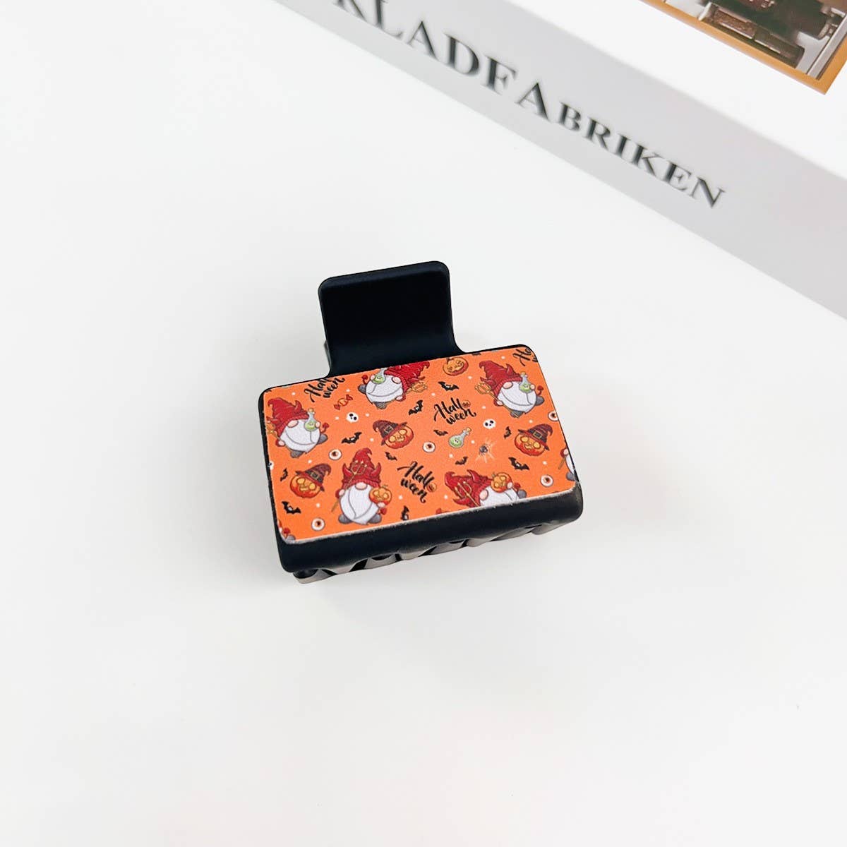 GOTHIC HALLOWEEN CLAW CLIP PUMPKIN GHOST DESIGN_CWAHA1443