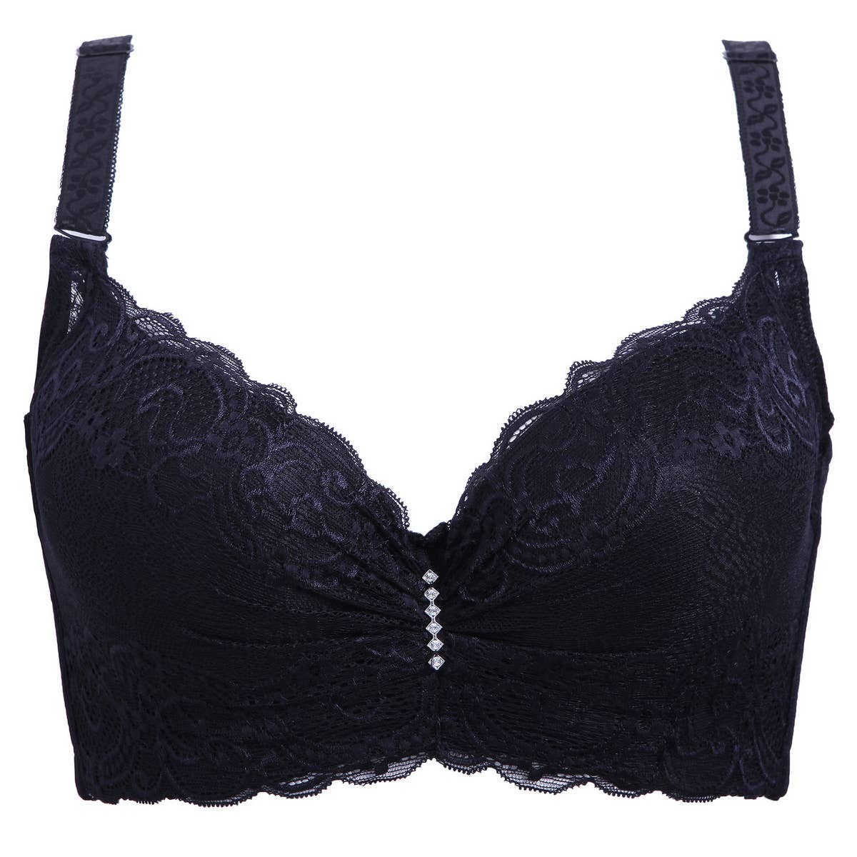 Women Adjustable Plus-Size Lace Bra_Cwmu0112