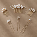 PEARL BRIDAL HAIR ACCESSORIES SIX PIECE SET_CWAHA2781