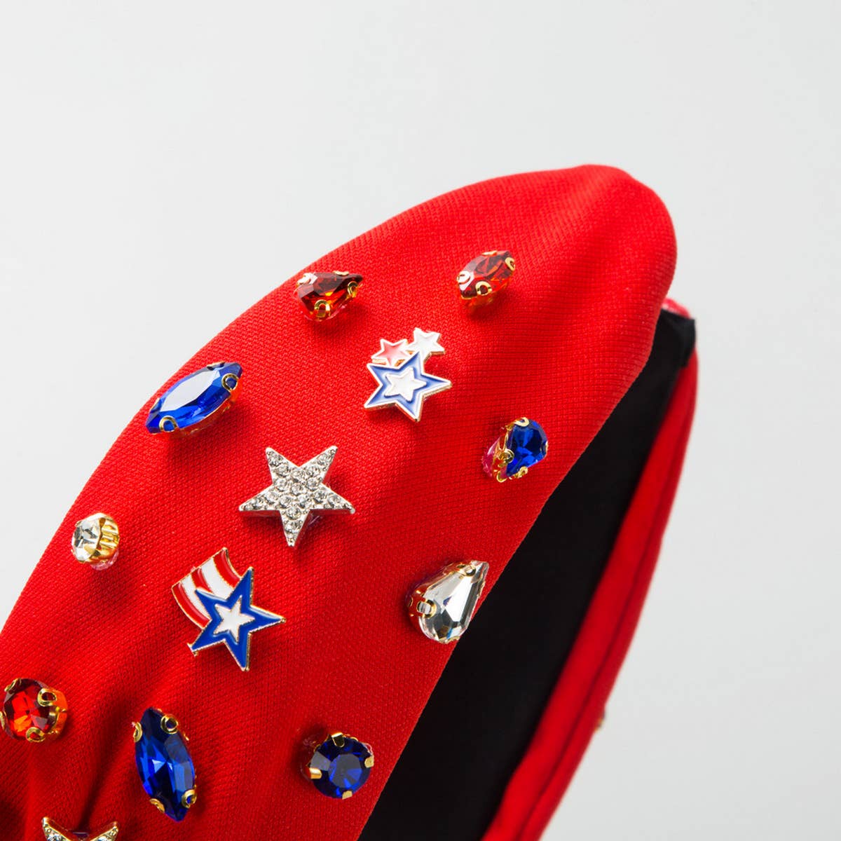 CASUAL KNOT WIDE DIAMOND HEADBAND_CWAHA1780