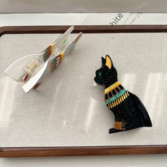 NEW CAT ACETATE HAIR CLIP FOR UNIQUE STYLE_CWAHA5720