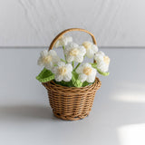 Cwmm9288_Handmade Crocheted Puff Flower Pot