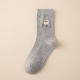 CASUAL LETTERS 2024 NEW EMBROIDERED SOCKS_CWMS0951