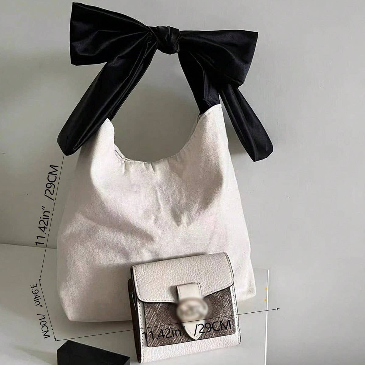 Cwab4839_Bow Shopping Bag Shoulder Bag