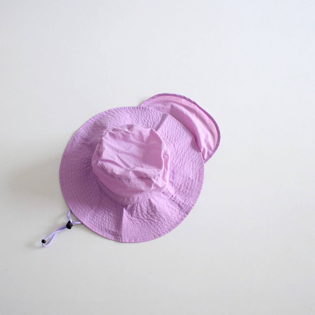 CHILDRENS CANDY COLOR THIN SHAWL BUCKET HAT_CWAH2862