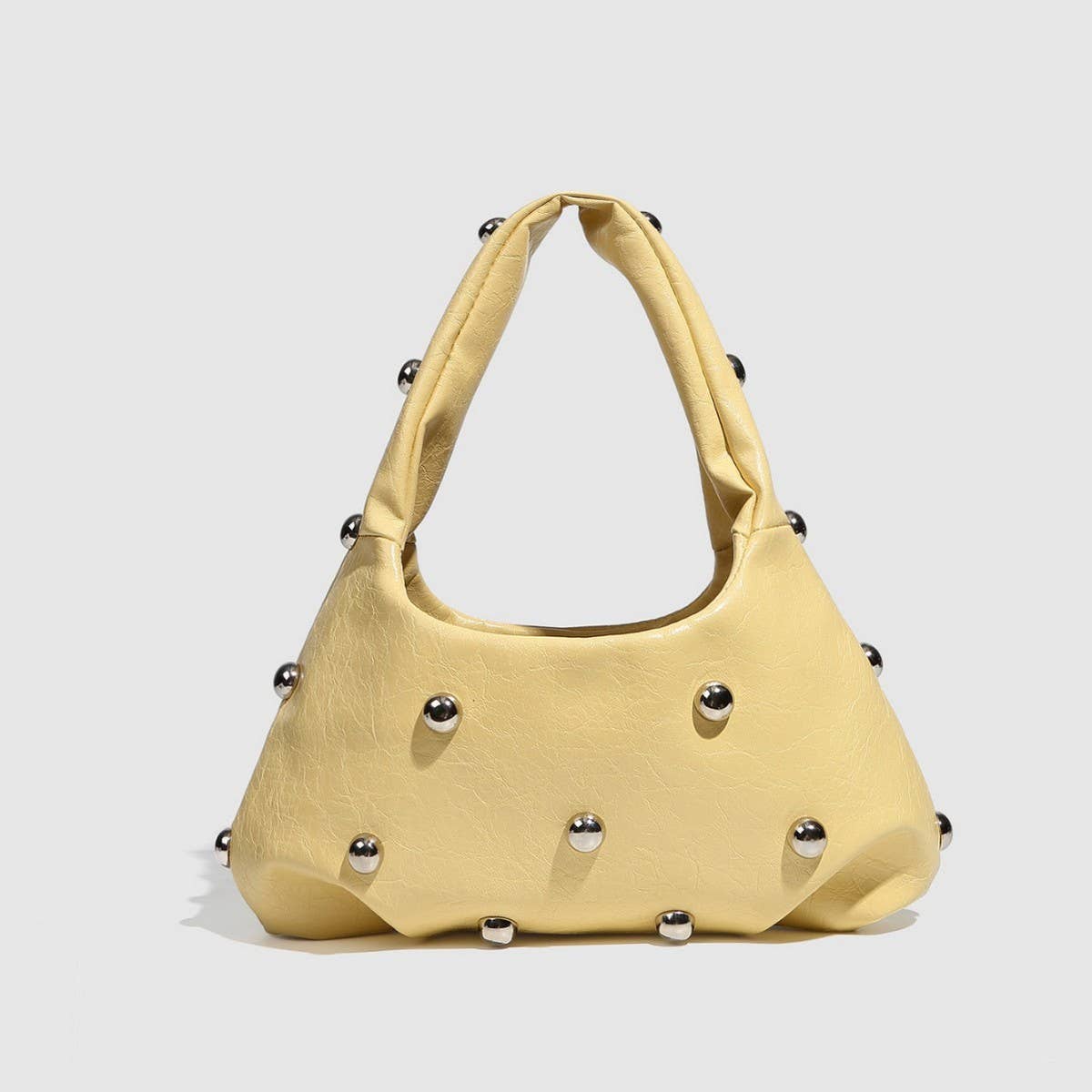 MUSHROOM STUD PUNK SHOULDER BAG FOR WOMEN_CWAB5678