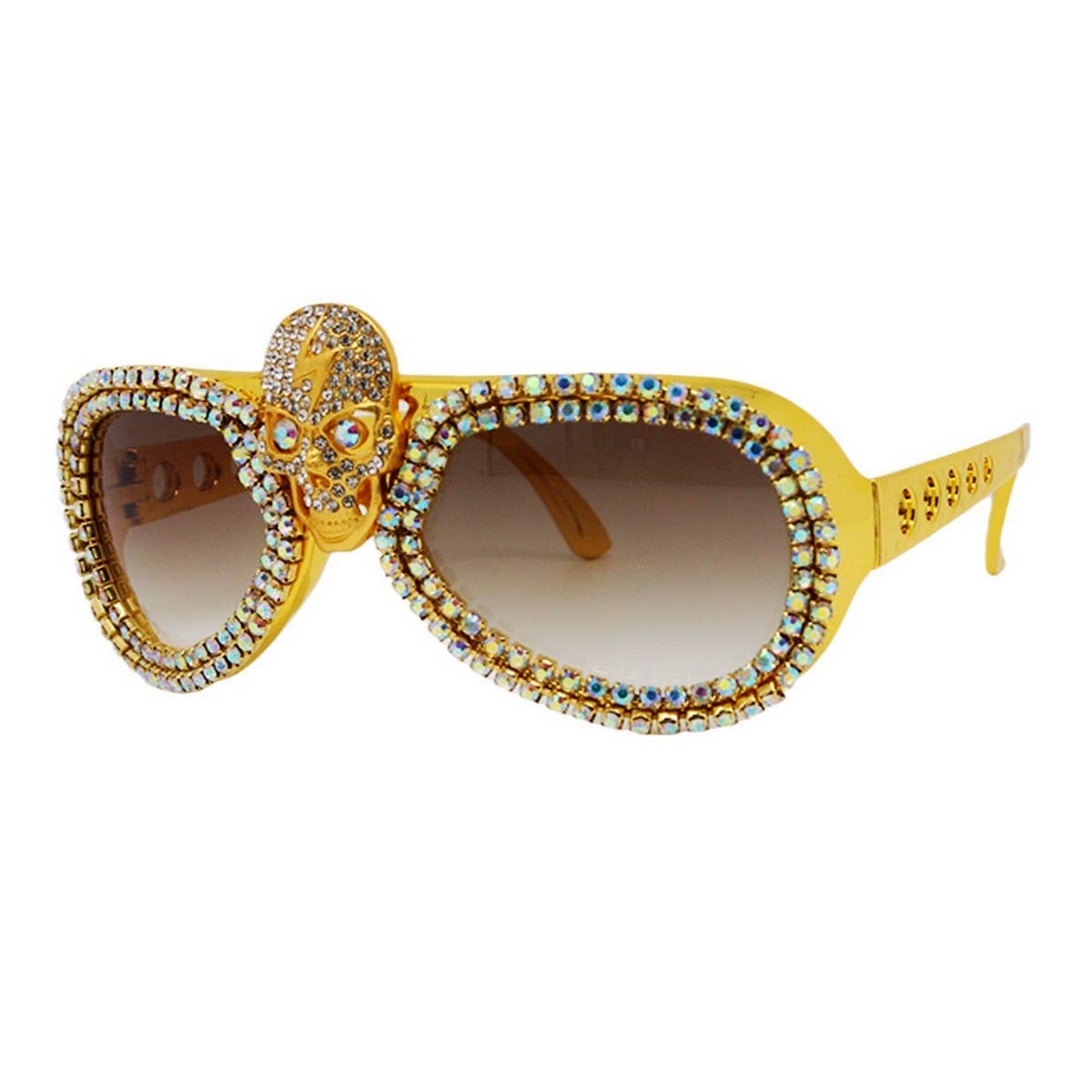 ELVIS BALL RETRO PERSONALIZED DIAMOND SUNGLASSES_CWASG0798