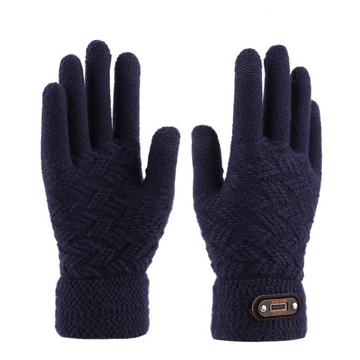 Winter Men'S Knitted Touchscreen Warm Gloves_Cwag0232